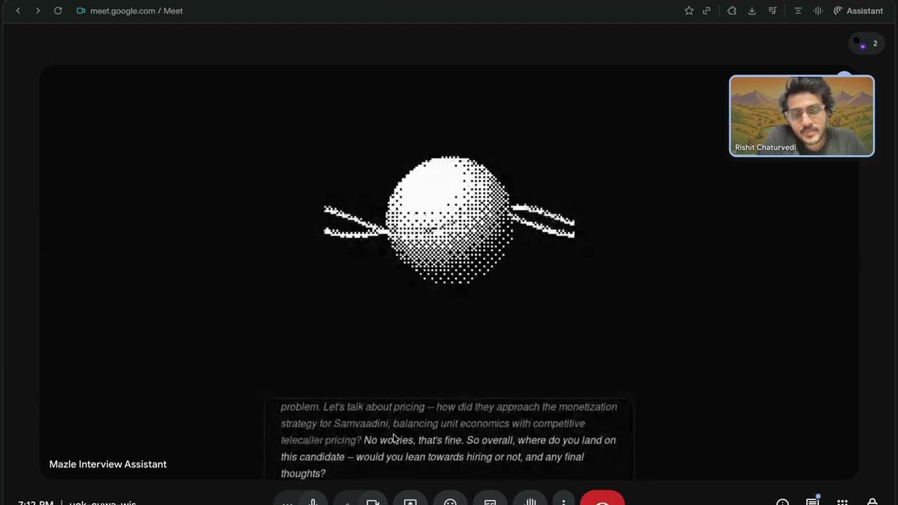 Mazle AI Product Demo